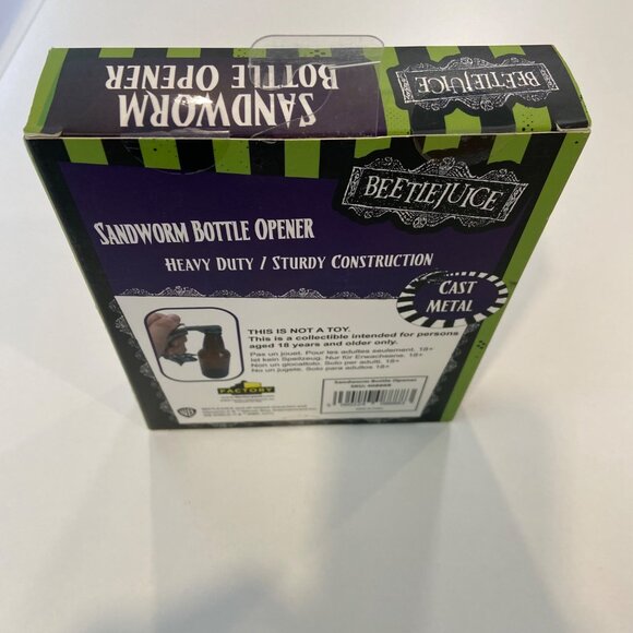 Beetlejuice MOVIE Sandworm Bottle Opener By Factory  Cast Metal - Picture 3 of 14
